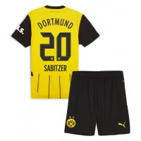 Echipament fotbal Borussia Dortmund Marcel Sabitzer #20 Tricou Acasa 2024-25 pentru copii maneca scurta (+ Pantaloni scurti)